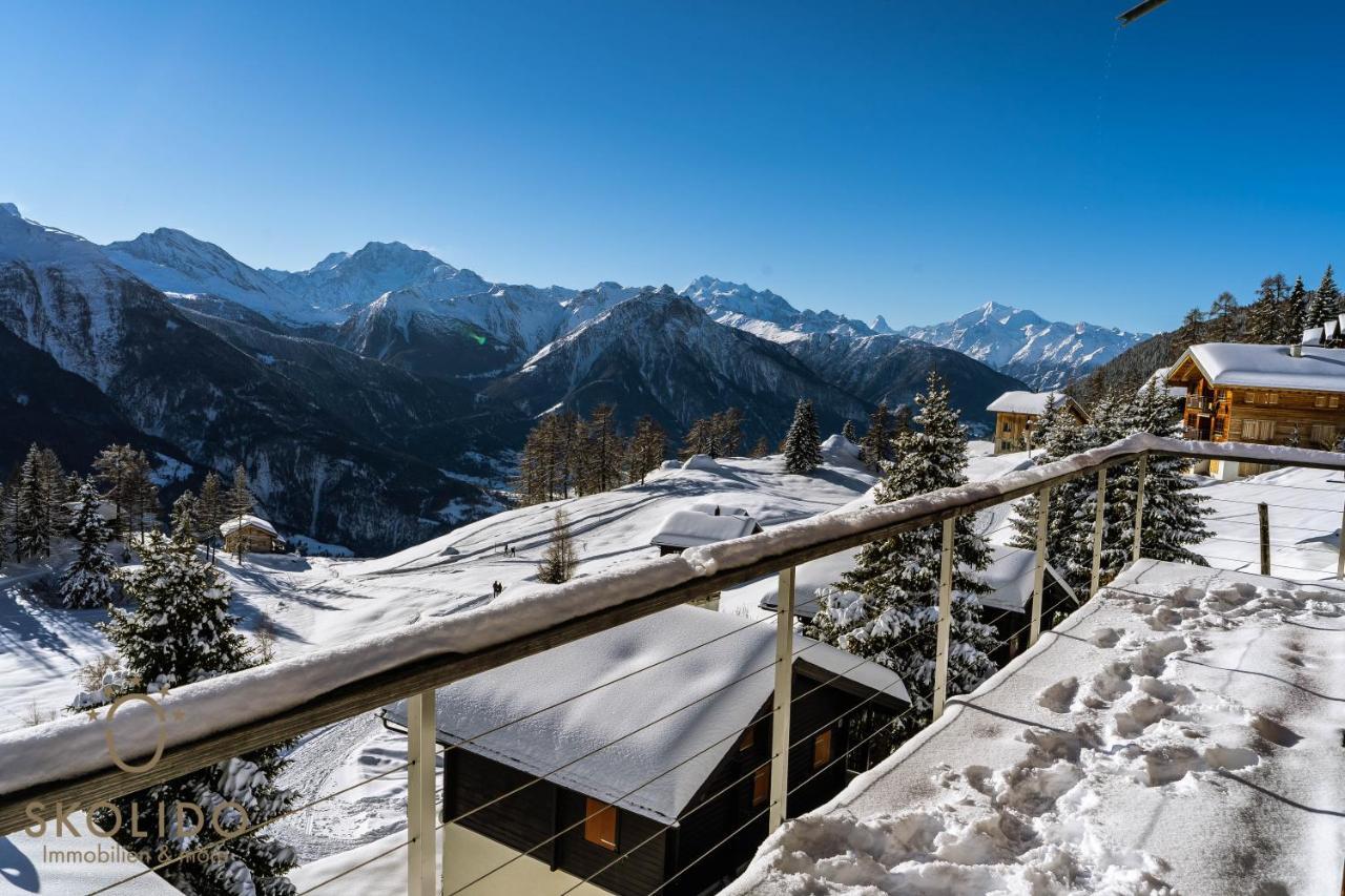 Chalet Laerchenwinkel, Riederalp Golmenegg Apartamento Exterior foto